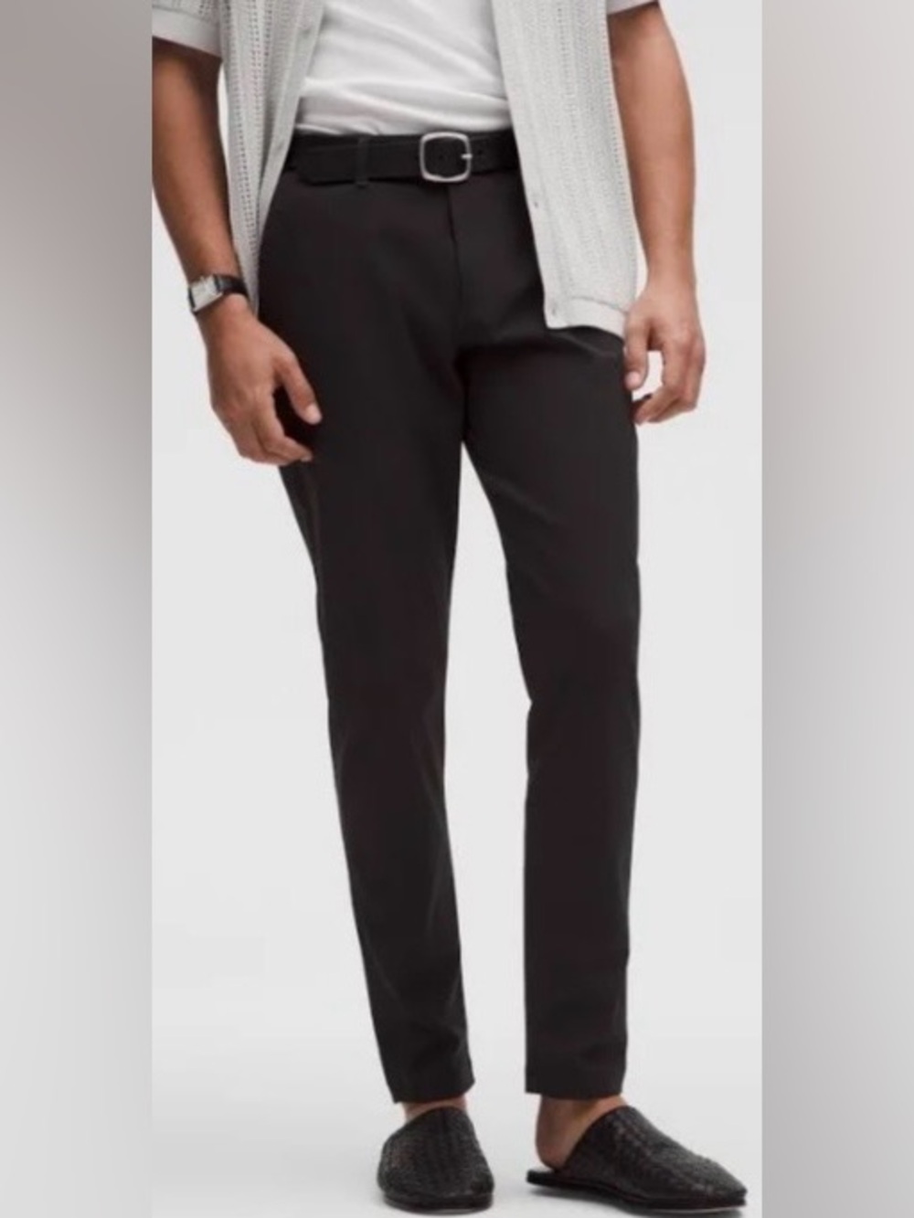 Lestrange London 24 Hour Trouser – Black, Size L (Inseam 32”) – Retail $199